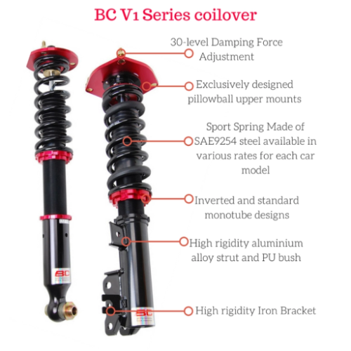 BC V1 Series Honda Civic FC FE Adjustable Suspension