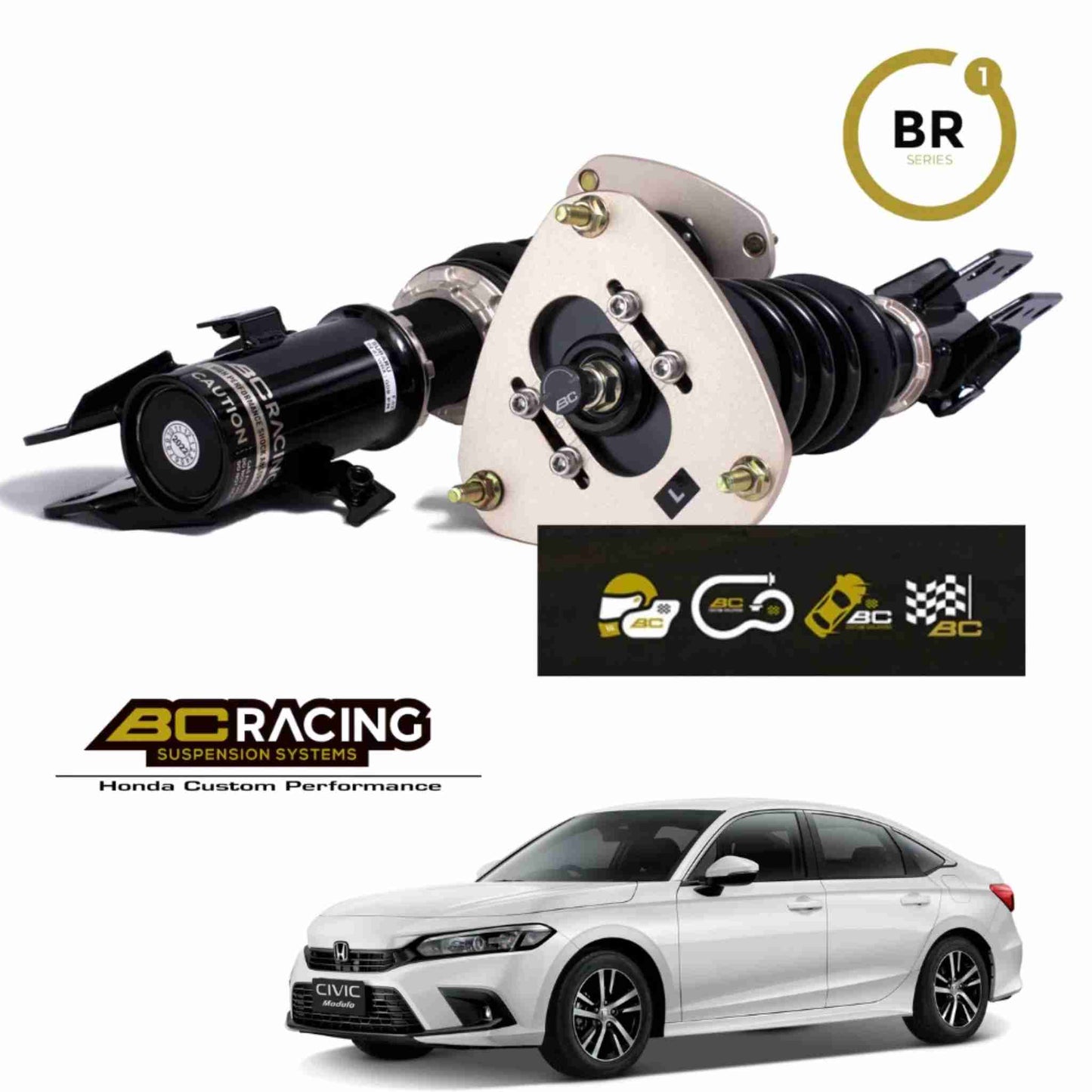 BC BR Series Honda Civic FC FE Adjustable Suspension