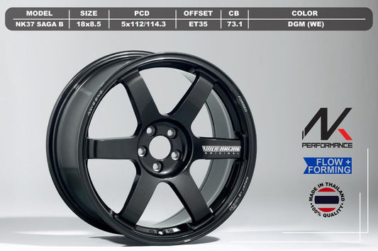 NK37 SAGA B 18' 8.5J PCD 5x112/114.3 ET35 DGM(WE)